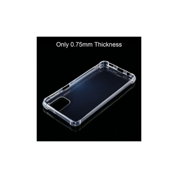 FUNDA CARCASA GEL  TPU DE 4 ESQUINAS PARA SAMSUNG M31S TRANSPARE