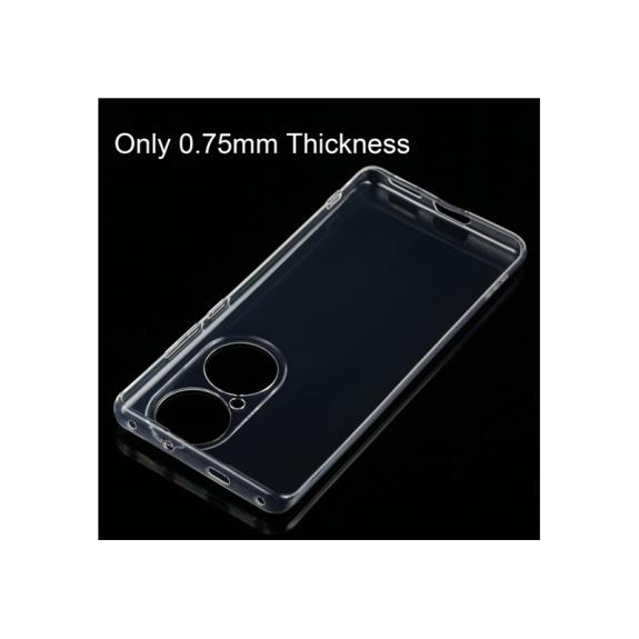 FUNDA CARCASA GEL TPU PARA HUAWEI P50 PRO TRANSPARENTE