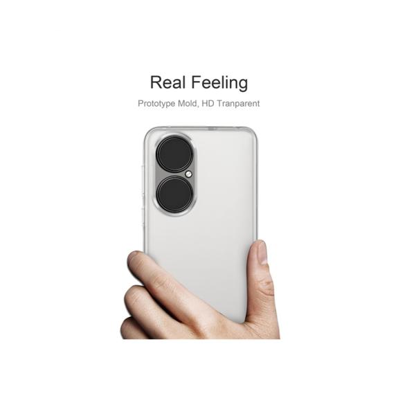 FUNDA CARCASA GEL TPU PARA HUAWEI P50 TRANSPARENTE