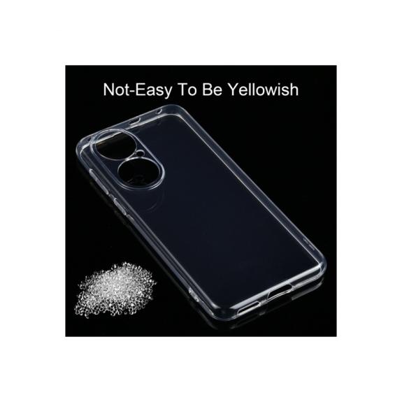 FUNDA CARCASA GEL TPU PARA HUAWEI P50 TRANSPARENTE