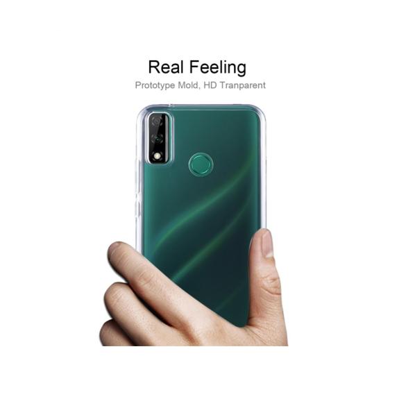 FUNDA CARCASA GEL TPU PARA HUAWEI Y8S TRANSPARENTE