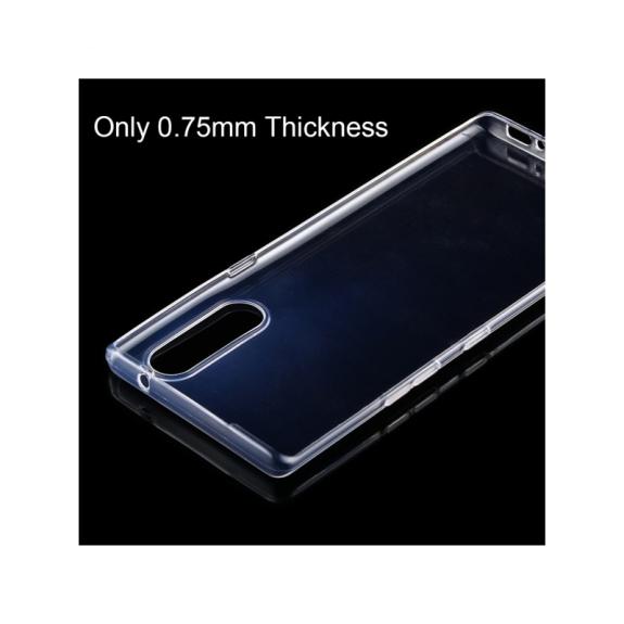 FUNDA CARCASA GEL TPU PARA LG VELVET TRANSPARENTE