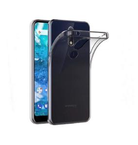 FUNDA CARCASA GEL TPU PARA NOKIA 7.1 TRANSPARENTE