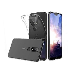 FUNDA CARCASA GEL TPU PARA NOKIA X6 2018 TRANSPARENTE