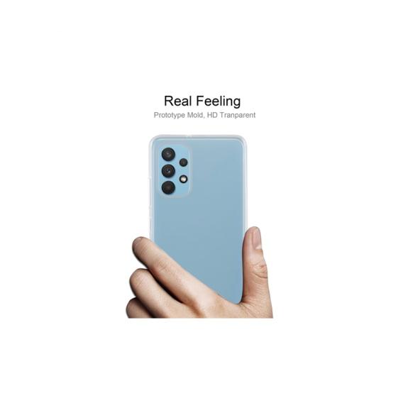 FUNDA CARCASA GEL TPU PARA  SAMSUNG A32 4G TRANSPARENTE