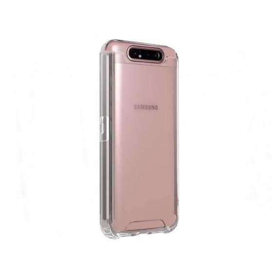 FUNDA CARCASA GEL TPU PARA SAMSUNG A80 / A90 TRANSPARENTE