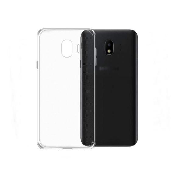 FUNDA CARCASA GEL TPU PARA SAMSUNG GALAXY J4 2018 TRANSPARENTE