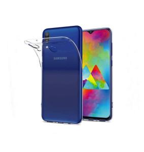 FUNDA CARCASA GEL TPU PARA SAMSUNG GALAXY M20 TRANSPARENTE