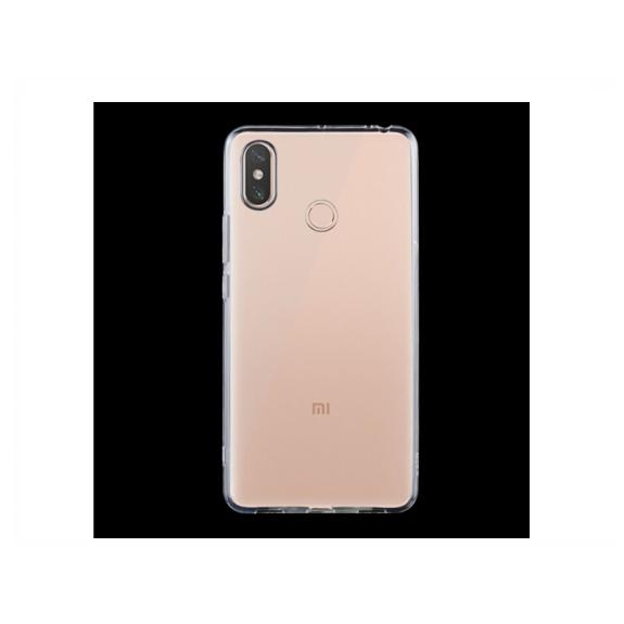 FUNDA CARCASA GEL TPU PARA XIAOMI MI MAX 3 TRANSPARENTE