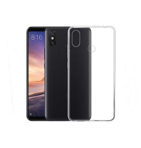 FUNDA CARCASA GEL TPU PARA XIAOMI MI MAX 3 TRANSPARENTE