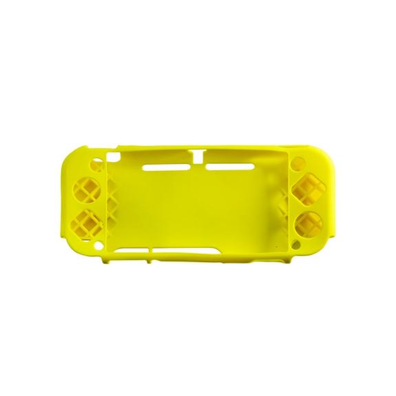 FUNDA CARCASA SILICONA AMARILLA PARA NINTENDO SWITCH LITE