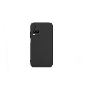 FUNDA CARCASA SILICONA SUAVE PARA VIVO Y21S / Y33 NEGRO