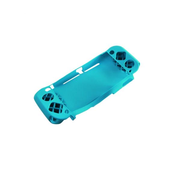 FUNDA CARCASA SILICONA TURQUESA PARA NINTENDO SWITCH LITE