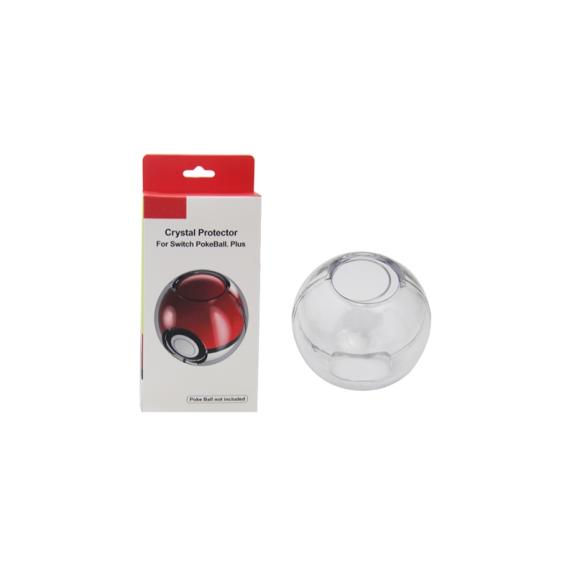 FUNDA CARCASA TRANSPARENTE POKEBALL PARA NINTENDO SWITCH