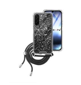 Funda Con Cordón Para Samsung Galaxy A26 / A17 Negro