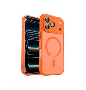 Funda Con Magsafe Para iPhone 17 Pro Naranja