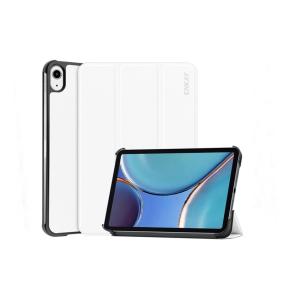 FUNDA DE CUERO CON TAPA PARA IPAD MINI 6 2021 BLANCO