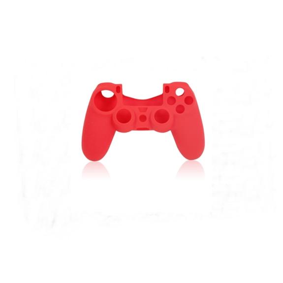 FUNDA DE SILICONA ANTIDESLIZANTE PARA PS5 ROJO