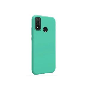 FUNDA DE SILICONA COLOR AZUL TURQUESA PARA HUAWEI P SMART 2020