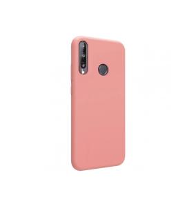 FUNDA DE SILICONA COLOR ROSA PARA HUAWEI P40 LITE E/HONOR 9C/Y7P