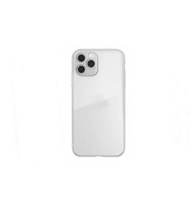 FUNDA DE SILICONA PARA IPHONE 12 PRO TRANSPARENTE