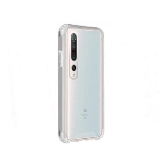 FUNDA DE SILICONA PARA XIAOMI MI 10 / MI 10 PRO TRANSPARENTE