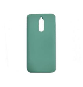 FUNDA DE SILICONA SUAVE COLOR AZUL TURQUESA PARA XIAOMI REDMI 8