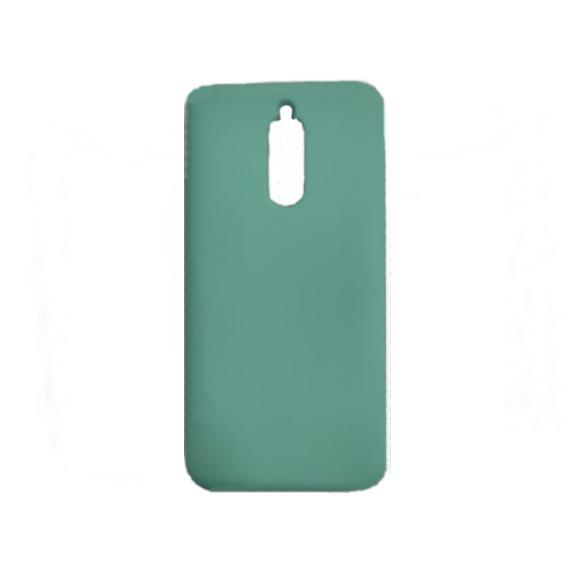 FUNDA DE SILICONA SUAVE COLOR AZUL TURQUESA PARA XIAOMI REDMI 8