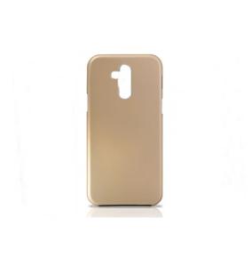 FUNDA DE SILICONA SUAVE COLOR DORADO PARA HUAWEI MATE 20 LITE