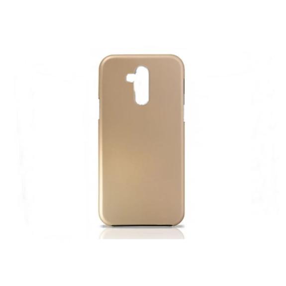 FUNDA DE SILICONA SUAVE COLOR DORADO PARA HUAWEI MATE 20 LITE