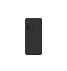 FUNDA DE SILICONA SUAVE COLOR NEGRO PARA XIAOMI REDMI NOTE 8