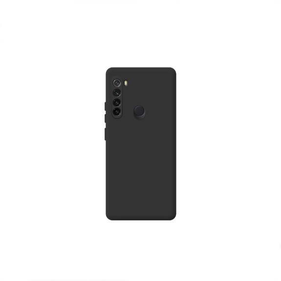 FUNDA DE SILICONA SUAVE COLOR NEGRO PARA XIAOMI REDMI NOTE 8