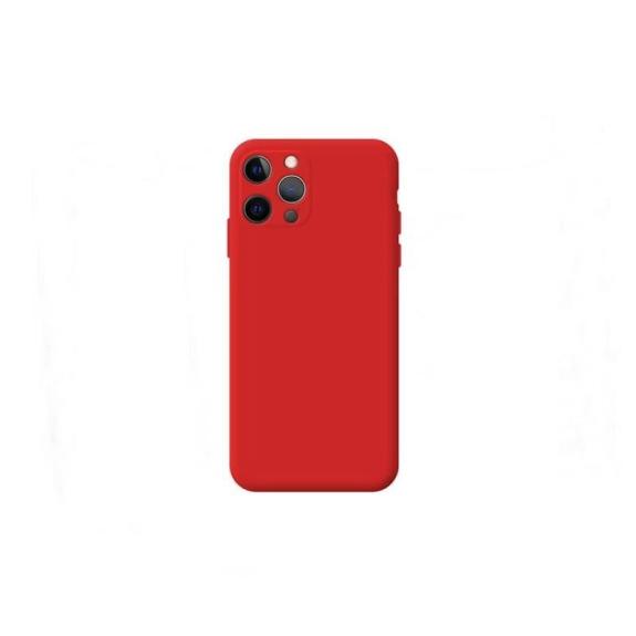 Funda suave para iPhone 11 Pro Max rojo