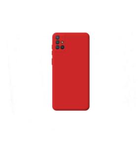 Funda suave para Samsung Galaxy A51 rojo