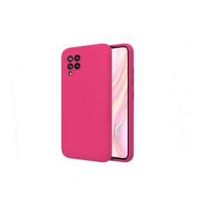 FUNDA DE SILICONA SUAVE COLOR ROSA PARA SAMSUNG GALAXY A42 5G