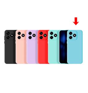 Funda de silicona suave para Huawei Honor 600 Lite Azul