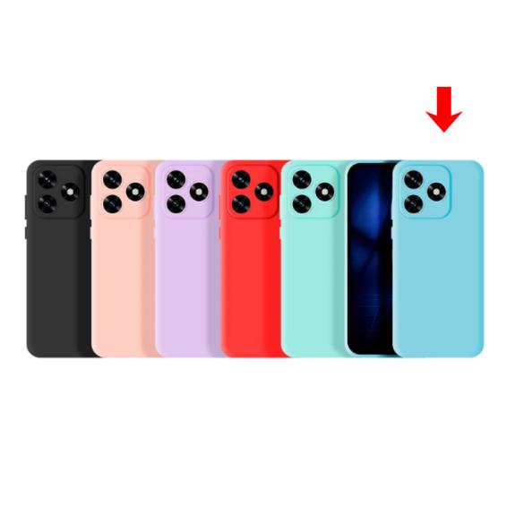 Funda de silicona suave para Huawei Honor 600 Lite Azul