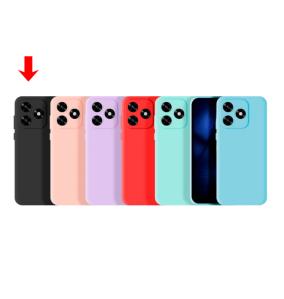 Funda de silicona suave para Huawei Honor 600 Lite Negro