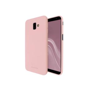 Funda de silicona suave para Samsung Galaxy J6 Plus Rosa