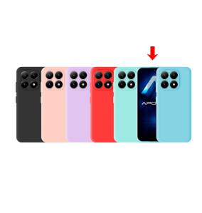Funda de silicona suave para Xiaomi Mi 17 Azul