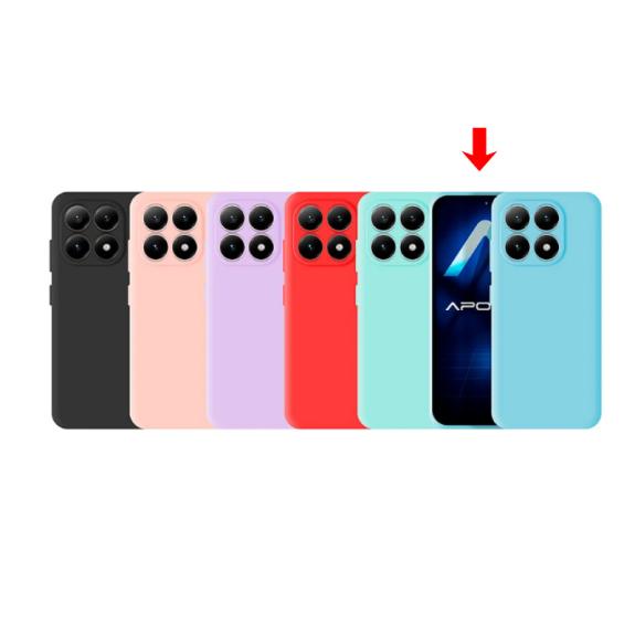 Funda de silicona suave para Xiaomi Mi 17 Azul