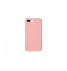 FUNDA DE SILICONA SUAVE ROSA CORAL PARA IPHONE 7 PLUS / 8 PLUS