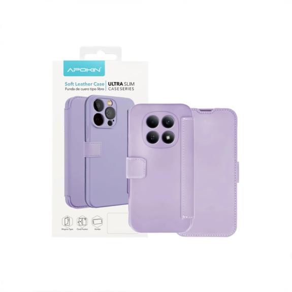 Funda de Tapa Suave Para Xiaomi Redmi Note 15 4G / 5G lila