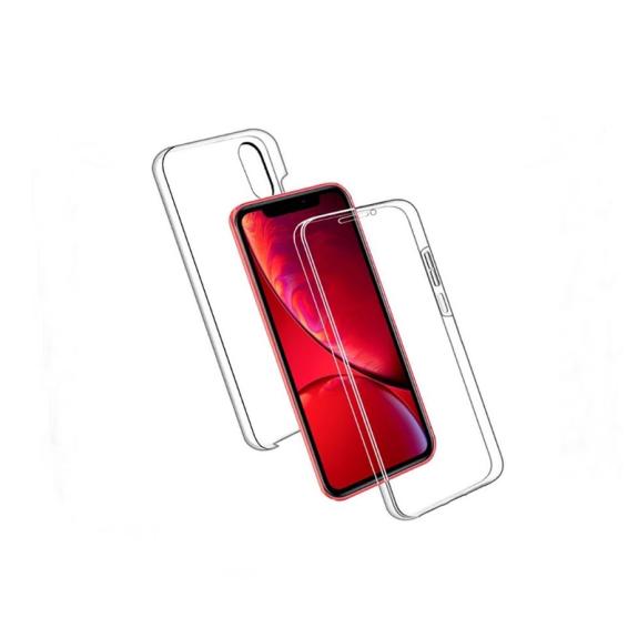 Funda doble TPU para iPhone XR transparente