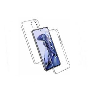 FUNDA DOBLE TPU PARA XIAOMI 11T / 11T PRO TRANSPARENTE