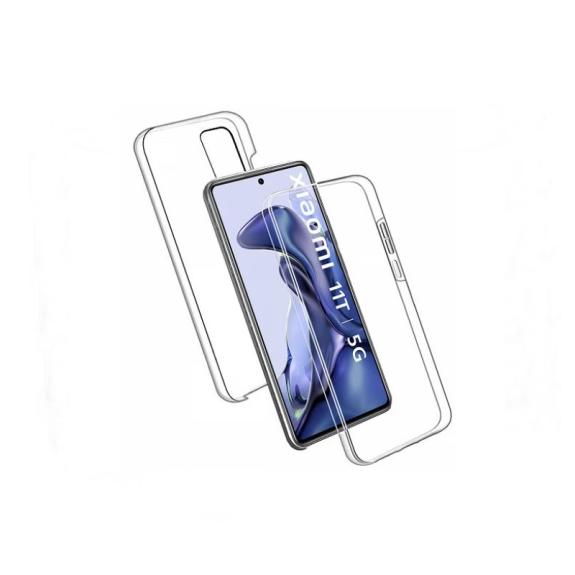 FUNDA DOBLE TPU PARA XIAOMI 11T / 11T PRO TRANSPARENTE