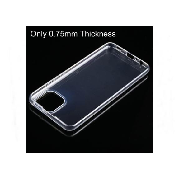 FUNDA GEL TPU PARA SAMSUNG SAMSUNG A03 TRANSPARENTE