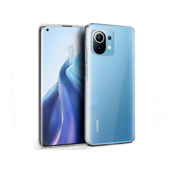 FUNDA GEL TPU PARA XIAOMI MI 11 PRO TRANSPARENTE