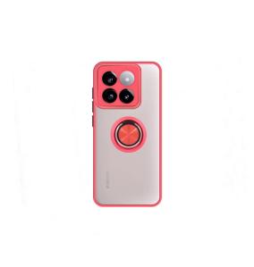 Funda Gel Xiaomi Mi14 Pro Imán en color rojo