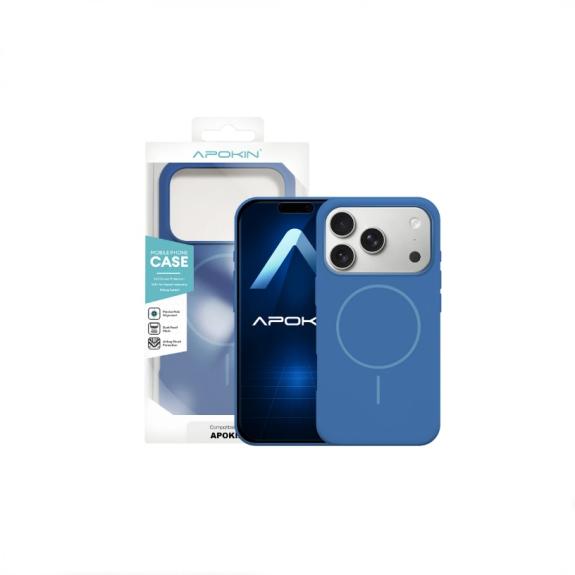 Funda Magsafe Para iPhone 17 Pro Max / 18 Pro Max azul marino